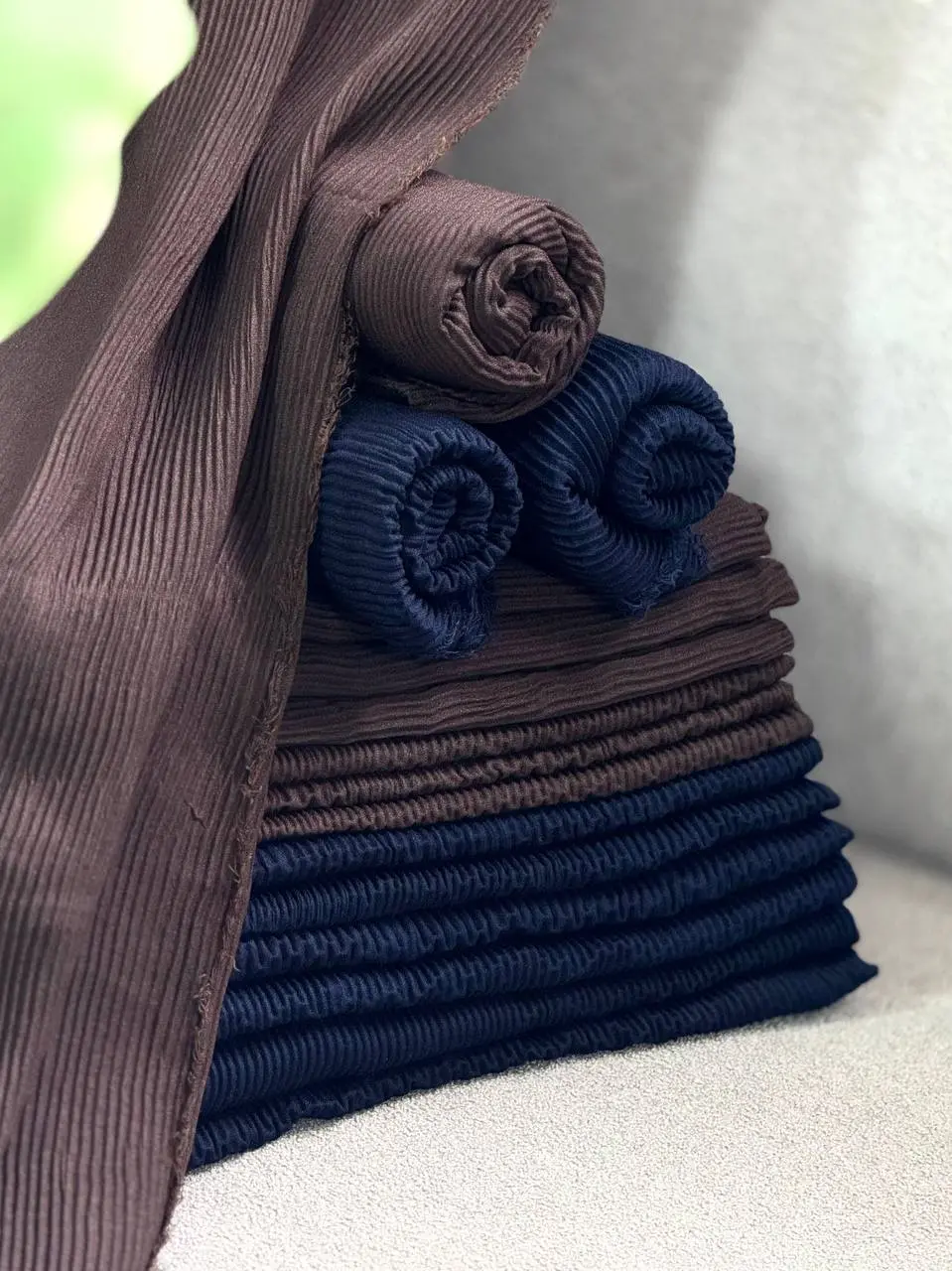 شال پاییزه پلیسه نازلی